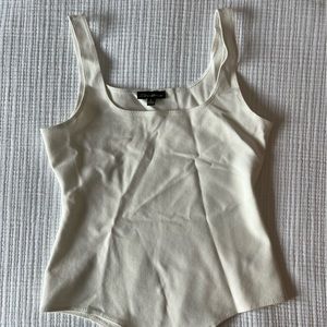 white tank bodysuit